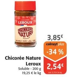 Leroux - Chicorée Nature