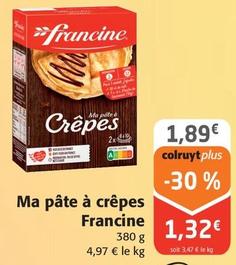 Francine - Ma Pâte À Crêpes