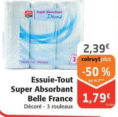 Belle France - Essuie-tout Super Absorbant