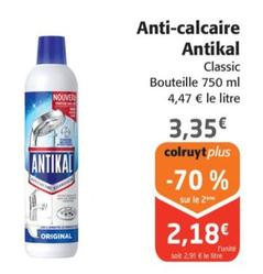 Antikal - Anti-calcaire