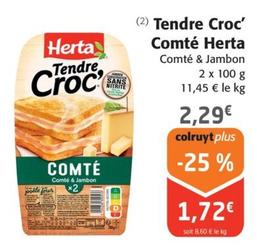 Herta - Tendre Croc' Comté