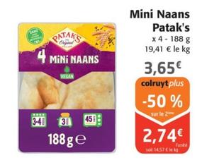 Patak's - Mini Naans