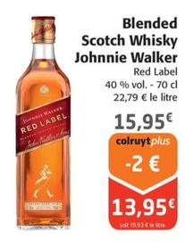 Johnnie Walker - Blended Scotch Whisky