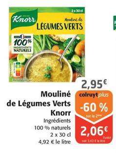 Knorr - Mouliné De Legumes Verts