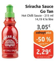 Go Tan - Sriracha Sauce