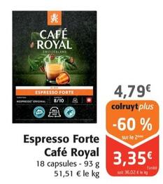 Café Royal - Espresso Forte
