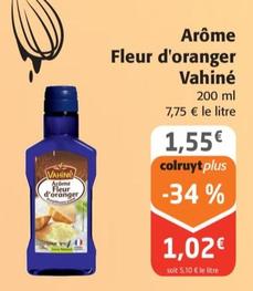 Vahiné - Arôme Fleur D'oranger