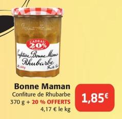 Bonne maman - Confiture De Rhubarbe