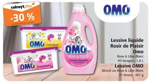Omo - Lessive Liquide Rosir De Plaisir