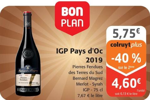 Bernard Magrez - IGP Pays D'Oc 2019