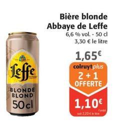 Leffe - Biere Blonde Abbaye De