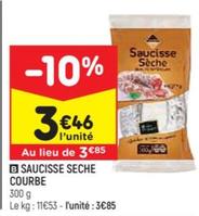 Courbe - Saucisse Seche