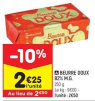 Leader Price - Beurre Doux