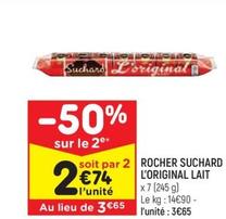 Suchard - Rocher L'original Lait