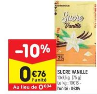 Leader Price - Sucre Vanille