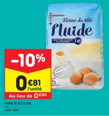 Leader Price - Farine De Blé Fluide