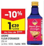 Leader Price - Arome Fleur D'oranger