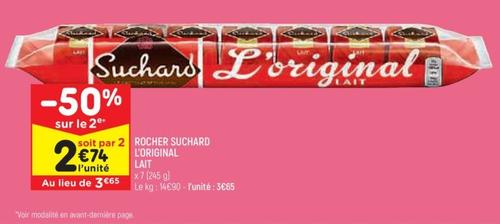 Suchard - Rocher L'original