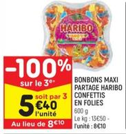 Haribo - Bonbons Maxi Partage