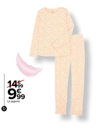 Le Pyjama offre à 9,99€ sur Carrefour Market