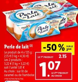 Yoplait - Perle De Lait