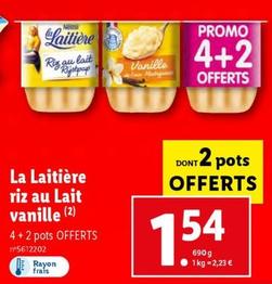 Nestlé - La Laitière Riz Au Lait Vanille