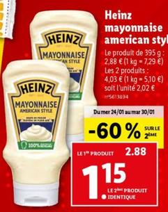 heinz - mayonnaise american style