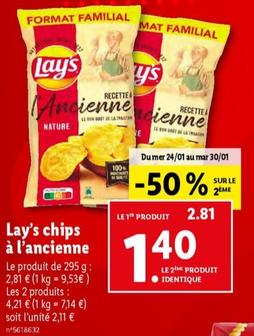 lay's - chips à l'ancienne