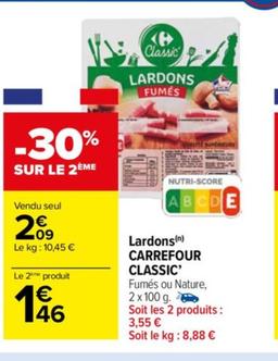 Carrefour - Lardons Classic'