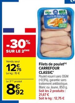 Carrefour - Filets De Poulet Classic'