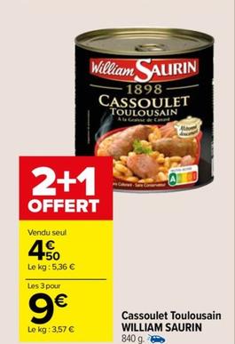 William Saurin - Cassoulet Toulousain