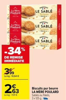 La Mère Poulard - Biscuits Pur Beurre