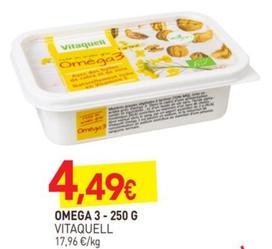 Vitaquell - Omega 3 offre à 4,49€ sur NaturéO