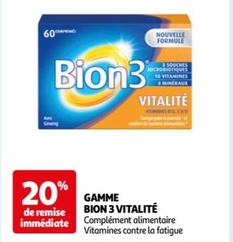 Bion 3 - Gamme Vitalite