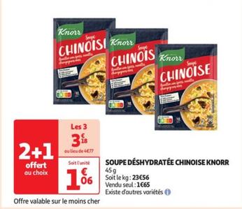 Knorr - Soupe Déshydratée Chinoise