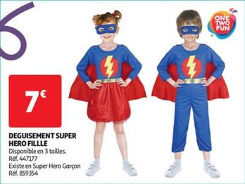 deguisement super hero fillle