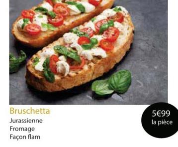 Bruschetta offre à 5,99€ sur Cora