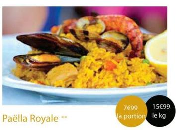 Paëlla Royale offre à 15,99€ sur Cora