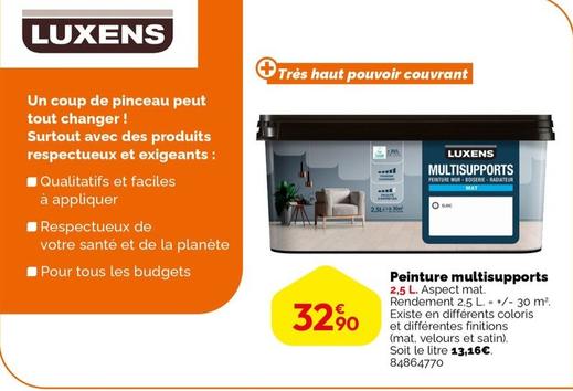 Luxens - Peinture Multisupports