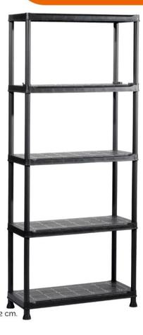 Etagere Plastique Noir