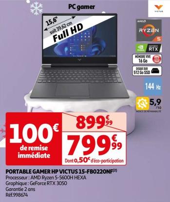 HP - Portable Gamer Victus 15-FB0220NF