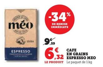 Espresso Meo - Cafe En Grains