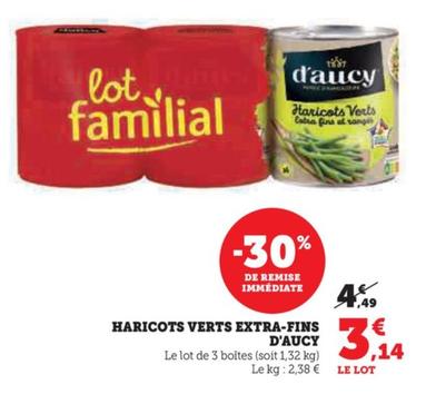 D'aucy - Haricots Verts Extra-fins
