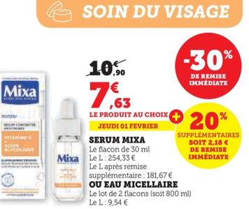 Mixa - Serum / Ou Eau Micellaire