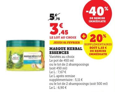 Herbal Essences - Masque