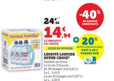 Super Croix - Lessive Liquide