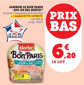 Herta - Jambon Le Bon Paris