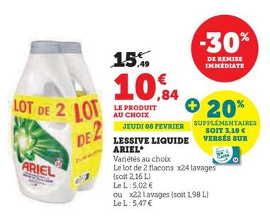 Ariel - Lessive Liquide