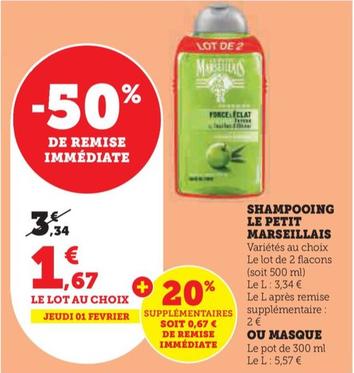 Le Petit Marseillais - Shampooing