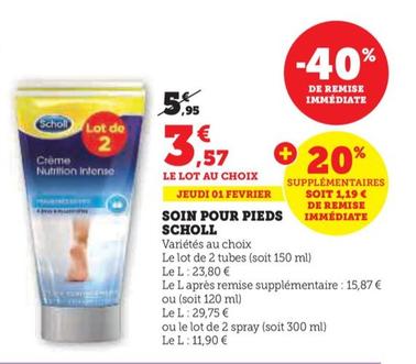 Scholl - Soin Pour Pieds